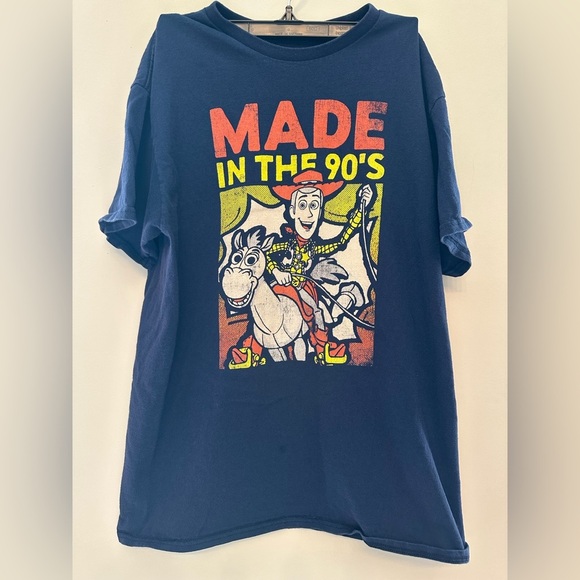 Disney Other - Navy “Made in the 90’s” Toy Story Tee Medium